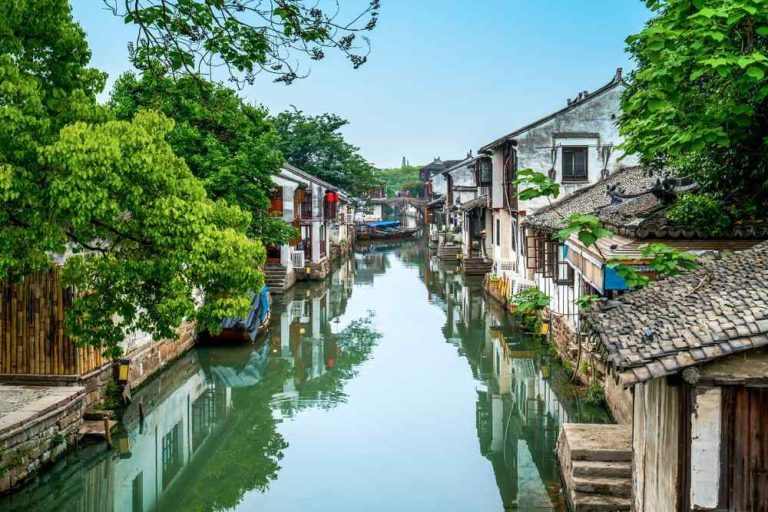 前往楚江的經驗，中國著名古鎮